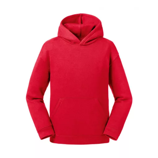 Gyerek kapucnis hosszú ujjú pulóver Russell Europe Kids' Authentic Hooded Sweat XL (140/9-10),
