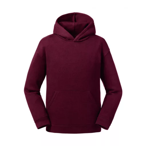 Gyerek kapucnis hosszú ujjú pulóver Russell Europe Kids' Authentic Hooded Sweat M (116/5-6), Bu