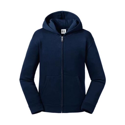 Gyerek kapucnis hosszú ujjú pulóver Russell Europe Kids' Authentic Zipped Hood Sweat M (116/5-6