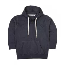 Női kapucnis hosszú ujjú pulóver Mantis Women's Superstar Zip Through Hoodie S, Szénszürke Szür