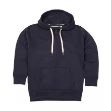 Női kapucnis hosszú ujjú pulóver Mantis Women's Superstar Zip Through Hoodie XL, Sötét Sötétkék