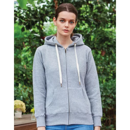 Női kapucnis hosszú ujjú pulóver Mantis Women\'s Superstar Zip Through Hoodie L, Burgundi vörös