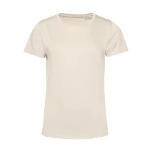 Női rövid ujjú organikus póló B and C #Organic E150 /women M, Törtfehér