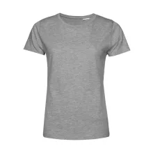 Női rövid ujjú organikus póló B and C #Organic E150 /women 2XL, Heather szürke