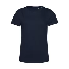 Női rövid ujjú organikus póló B and C #Organic E150 /women XS, Sötétkék (navy)