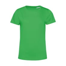 Női rövid ujjú organikus póló B and C #Organic E150 /women XS, Almazöld