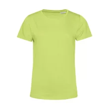 Női rövid ujjú organikus póló B and C #Organic E150 /women M, Lime zöld
