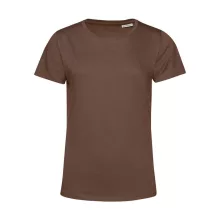 Női rövid ujjú organikus póló B and C #Organic E150 /women L, Mocha