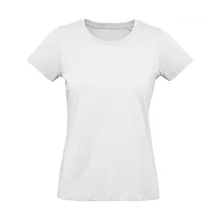 Női rövid ujjú organikus póló B and C Organic Inspire Plus T /women T-shirt M, Fehér