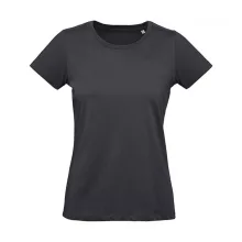 Női rövid ujjú organikus póló B and C Organic Inspire Plus T /women T-shirt XL, Sötétszürke