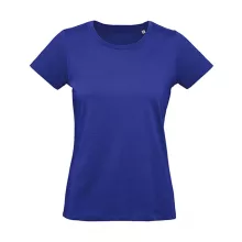 Női rövid ujjú organikus póló B and C Organic Inspire Plus T /women T-shirt XS, Kobalt