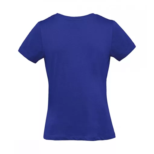 Női rövid ujjú organikus póló B and C Organic Inspire Plus T /women T-shirt M, Kobalt