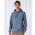 Uniszex kapucnis hosszú ujjú pulóver B and C KING Hooded XL, Skandináv kék