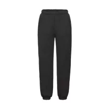 Gyerek Tréningnadrág  Hosszú Fruit of the Loom Premium Elasticated Cuff Jog Pants Kids   Fekete