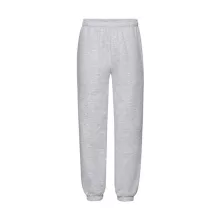 Gyerek Tréningnadrág  Hosszú Fruit of the Loom Premium Elasticated Cuff Jog Pants Kids   Heathe