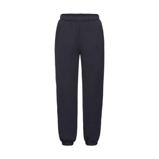 Gyerek Tréningnadrág  Hosszú Fruit of the Loom Premium Elasticated Cuff Jog Pants Kids   Mély s