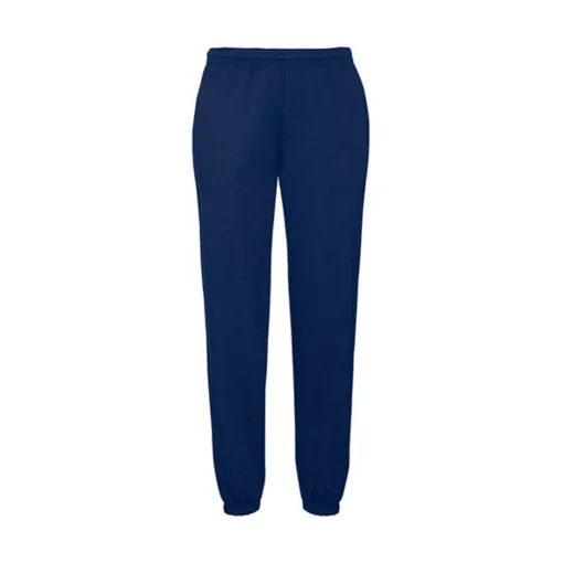 Uniszex Pulóver  Normál Fruit of the Loom Jog Pant with elasticated cuffs   Sötétkék (navy)   u