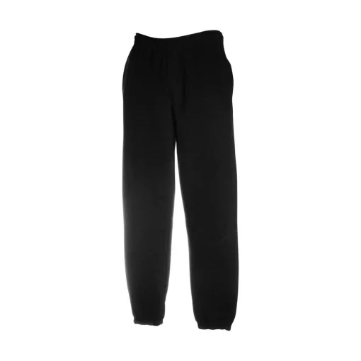 Uniszex Pulóver  Normál Fruit of the Loom Jog Pant with elasticated cuffs   Mély sötétkék (navy