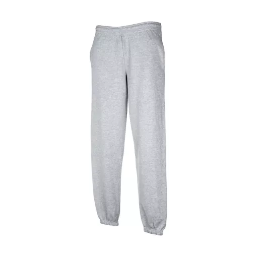Uniszex Pulóver  Normál Fruit of the Loom Jog Pant with elasticated cuffs   Mély sötétkék (navy
