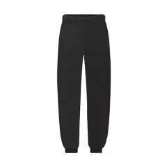 Gyerek Tréningnadrág  Hosszú Fruit of the Loom Classic Elasticated Cuff Jog Pants Kids   Fekete