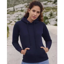 Női kapucnis hosszú ujjú pulóver Fruit of the Loom Ladies\' Classic Hooded Sweat M, Vintage Heat