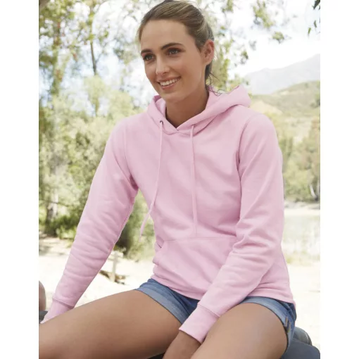 Női Pulóver Kapucnis Hosszú ujjú Fruit of the Loom Classic Hooded Sweat Lady-Fit   Napraforgó s