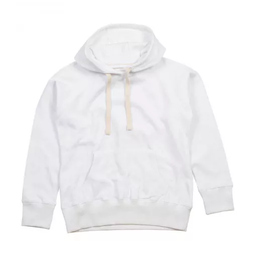 Női kapucnis hosszú ujjú pulóver Mantis Women's Superstar Hoodie XL, Tiszta fehér