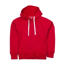 Női kapucnis hosszú ujjú pulóver Mantis Women's Superstar Hoodie S, Meleg piros