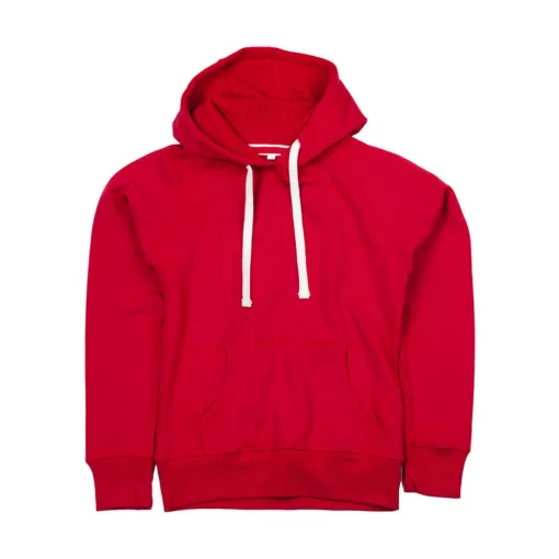Női kapucnis hosszú ujjú pulóver Mantis Women's Superstar Hoodie S, Meleg piros