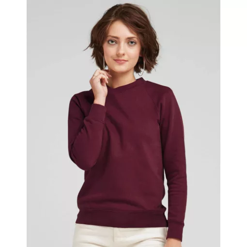 Női hosszú ujjú pulóver SG Ladies\' Raglan Sweat 2XL, Királykék