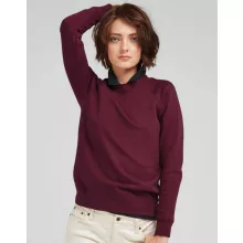 Női hosszú ujjú pulóver SG Ladies' Raglan Sweat 2XL, Ég kék