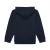 B and C ID.334 Zip Hood /kids WK003 Black 7/8 (122/128)