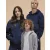 B and C ID.334 Zip Hood /kids WK003 Black 7/8 (122/128)