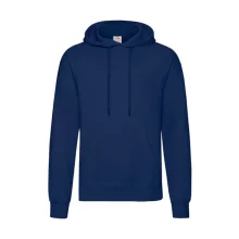Férfi Pulóver Kapucnis Hosszú ujjú Fruit of the Loom Classisc Hooded Sweat   Sötétkék (navy)