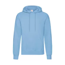 Férfi Pulóver Kapucnis Hosszú ujjú Fruit of the Loom Classisc Hooded Sweat   Ég kék   urespolo.