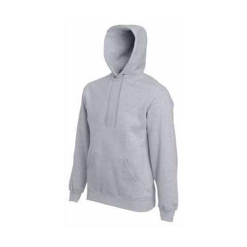 Férfi Pulóver Kapucnis Hosszú ujjú Fruit of the Loom Classisc Hooded Sweat   Kelly zöld   uresp