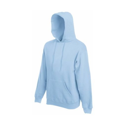 Férfi Pulóver Kapucnis Hosszú ujjú Fruit of the Loom Classisc Hooded Sweat   Kelly zöld   uresp