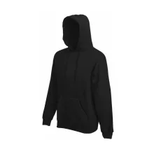 Férfi Pulóver Kapucnis Hosszú ujjú Fruit of the Loom Classisc Hooded Sweat   Napraforgó sárga