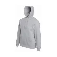 Férfi Pulóver Kapucnis Hosszú ujjú Fruit of the Loom Classisc Hooded Sweat   Napraforgó sárga