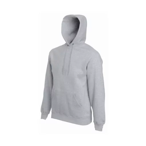 Férfi Pulóver Kapucnis Hosszú ujjú Fruit of the Loom Classisc Hooded Sweat   Napraforgó sárga