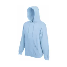 Férfi Pulóver Kapucnis Hosszú ujjú Fruit of the Loom Classisc Hooded Sweat   Napraforgó sárga