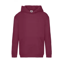 Gyerek kapucnis hosszú ujjú pulóver Fruit of the Loom Kids' Premium Hooded Sweat 152 (12-13), B