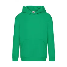 Gyerek kapucnis hosszú ujjú pulóver Fruit of the Loom Kids' Premium Hooded Sweat 152 (12-13), K