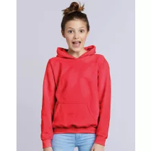 Gyerek Pulóver Kapucnis Hosszú ujjú Gildan Heavy Blend Youth Hooded Sweat   Fehér   urespolo.hu
