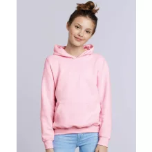Gyerek Pulóver Kapucnis Hosszú ujjú Gildan Heavy Blend Youth Hooded Sweat   Fehér   urespolo.hu