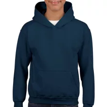 Gyerek Pulóver Kapucnis Hosszú ujjú Gildan Heavy Blend Youth Hooded Sweat   Sötétkék (navy)   u