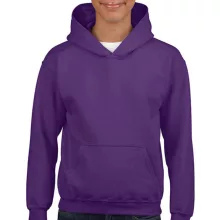 Gyerek Pulóver Kapucnis Hosszú ujjú Gildan Heavy Blend Youth Hooded Sweat   Lila   urespolo.hu