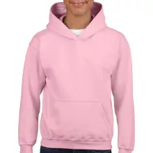 Gyerek Pulóver Kapucnis Hosszú ujjú Gildan Heavy Blend Youth Hooded Sweat   Világos rózsaszín (