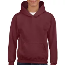 Gyerek Pulóver Kapucnis Hosszú ujjú Gildan Heavy Blend Youth Hooded Sweat   Maroon   urespolo.h