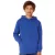 Gyerek kapucnis hosszú ujjú pulóver B and C Hooded/kids Sweat 12/14 (152/164), Fekete